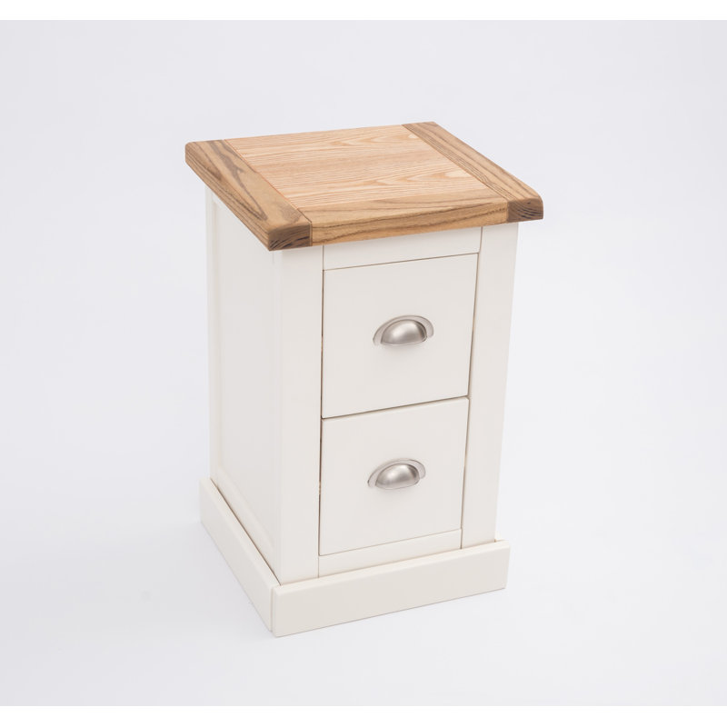Brambly Cottage Solid Wood Bedside Table & Reviews Wayfair.co.uk